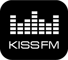 Логотип радіостанції Kiss FM